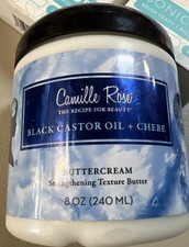 Camille Rose Black Castor Oil Chebe Butter Cream 8oz