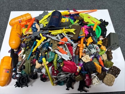 GI Joe 80s-90s Broken Worn Body Parts Large Lot Figure Hasbro 3 LBS