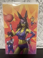 Bunny Mask Space Jam Virgin Comic Book Aftershock