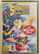 THE SPONGEBOB MOVIE SPONGE OUT OF WATER DVD BRAND NEW FAST SHIPPING