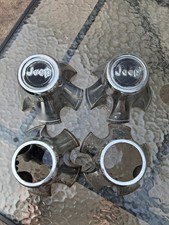 Jeep Cj Cj5 Cj7 Cj8 Laredo 76-86 Oem Amc Front Rear Wheel Center Cap Set Of 4