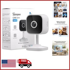 1080p Indoor Security Camera with Motion Detection for Pets and Babies