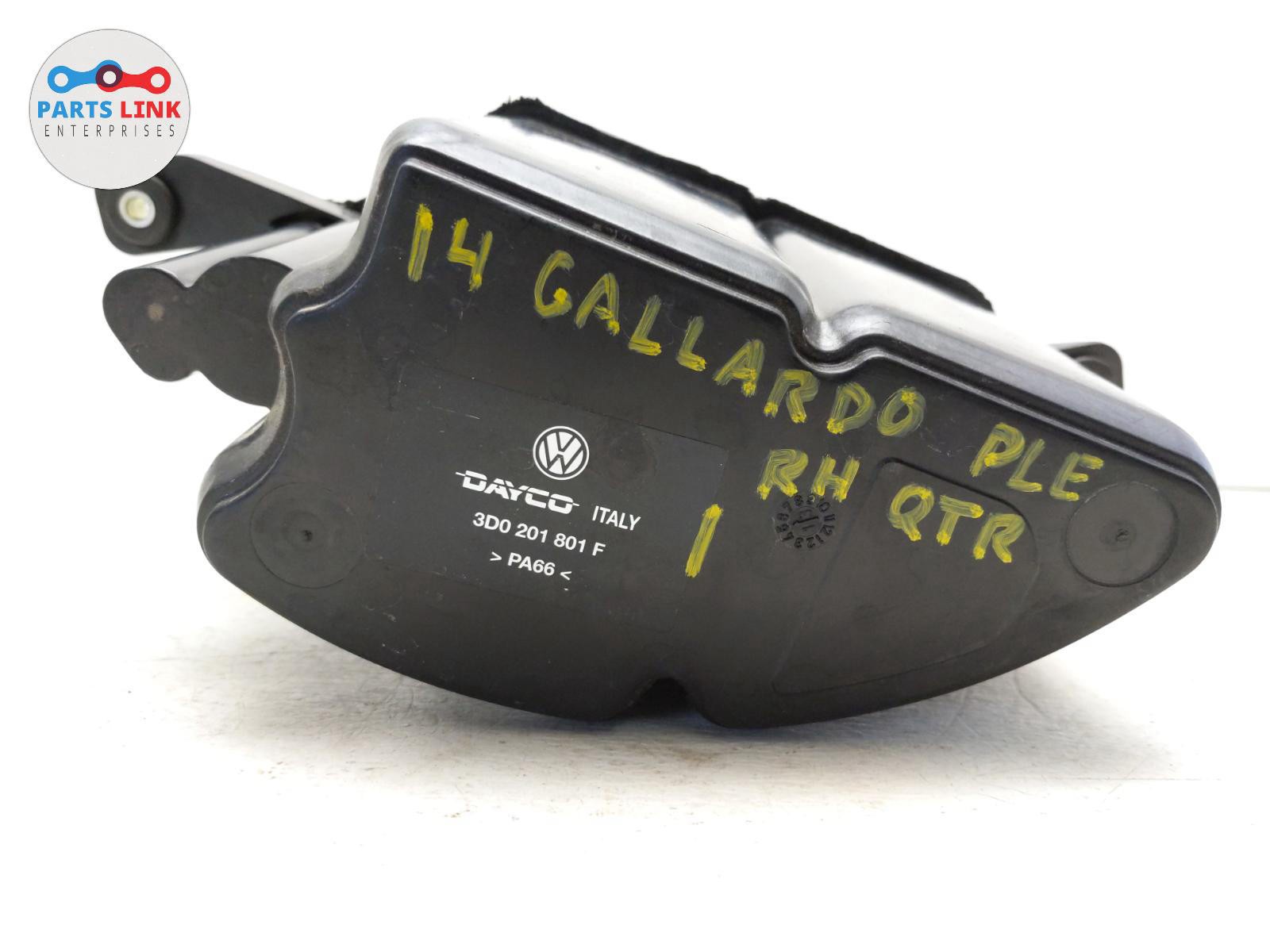 2010-14 LAMBORGHINI GALLARDO CHARCOAL CANISTER CARBON EVAP VAPOR TANK LP550 560