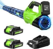 2025 Upgrade Leaf Blower 450CFM 150MPH 2 Speed Cordless Lightweight