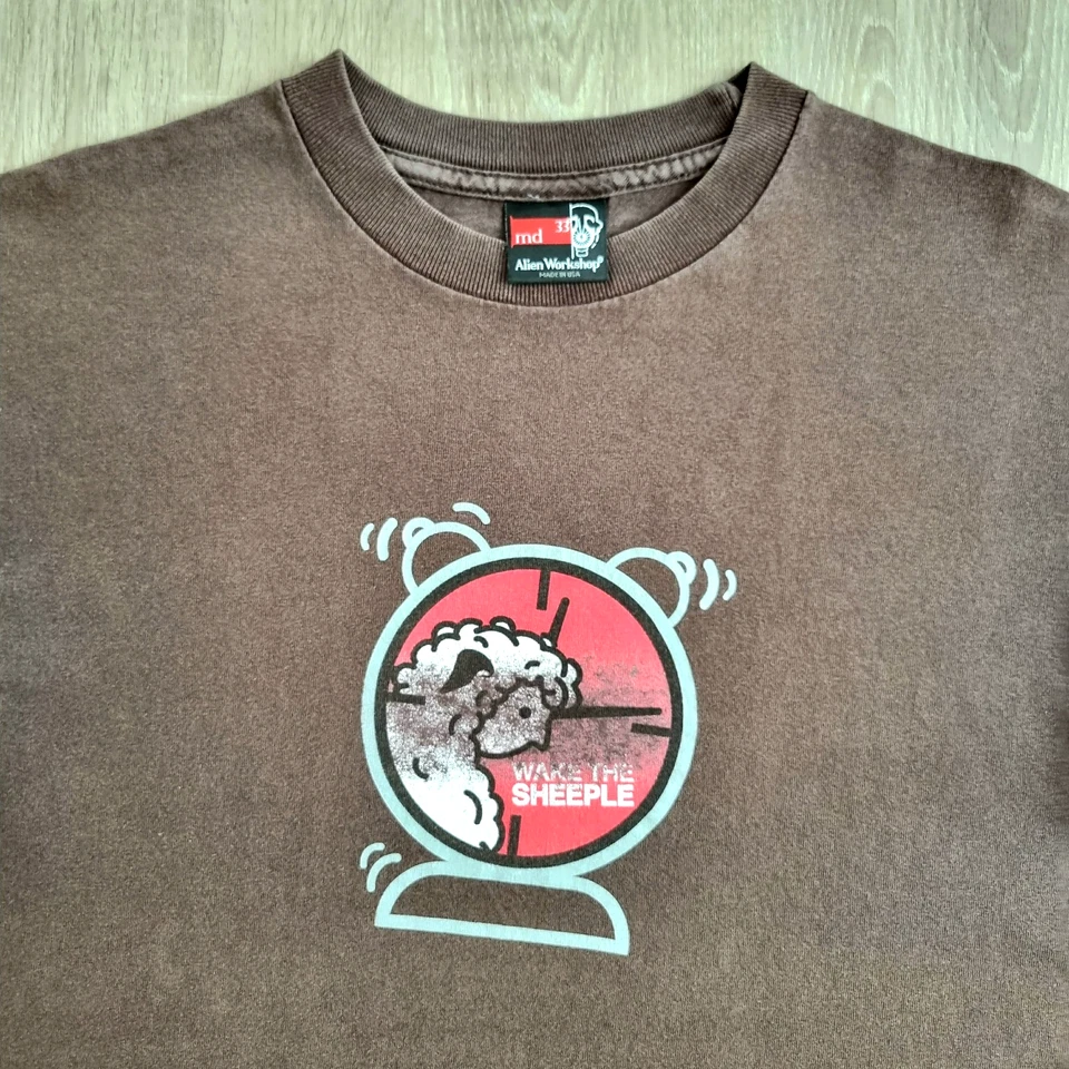 Camisa De Colección Años 90 ALIEN WORKSHOP M Jason Dill Modelo Pro Skateboard Hábitat Skate Foto 3 de 4