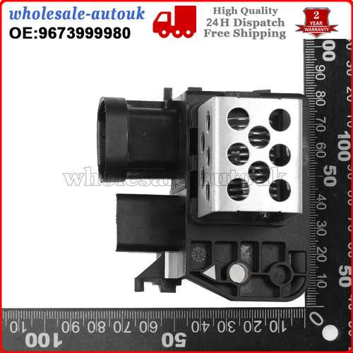 HEATER RESISTOR COOLING RADIATOR FAN RELAY FOR PEUGEOT PARTNER / EXPERT 2008>ON - Picture 4 of 11