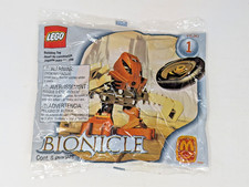 Vintage 2001 McDonalds Happy Meal Toy Lego Bionicle 1 HUKI New/Sealed Package