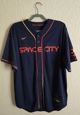 BNWT Houston Astros Nike Limited Space City Connect Jersey Sz Large