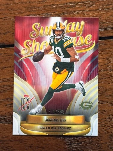 2025 Topps Signature Jordan Love Coral (RAW)