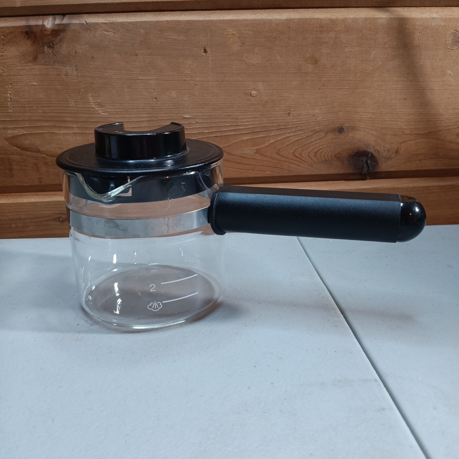 Krups Espresso Replacement Parts Glass Carafe with Lid 963 8