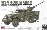 Modell Gepanzert M34 40Mm GMC U.S.Army Korean Krieg AFV Club 35334 1:3 5