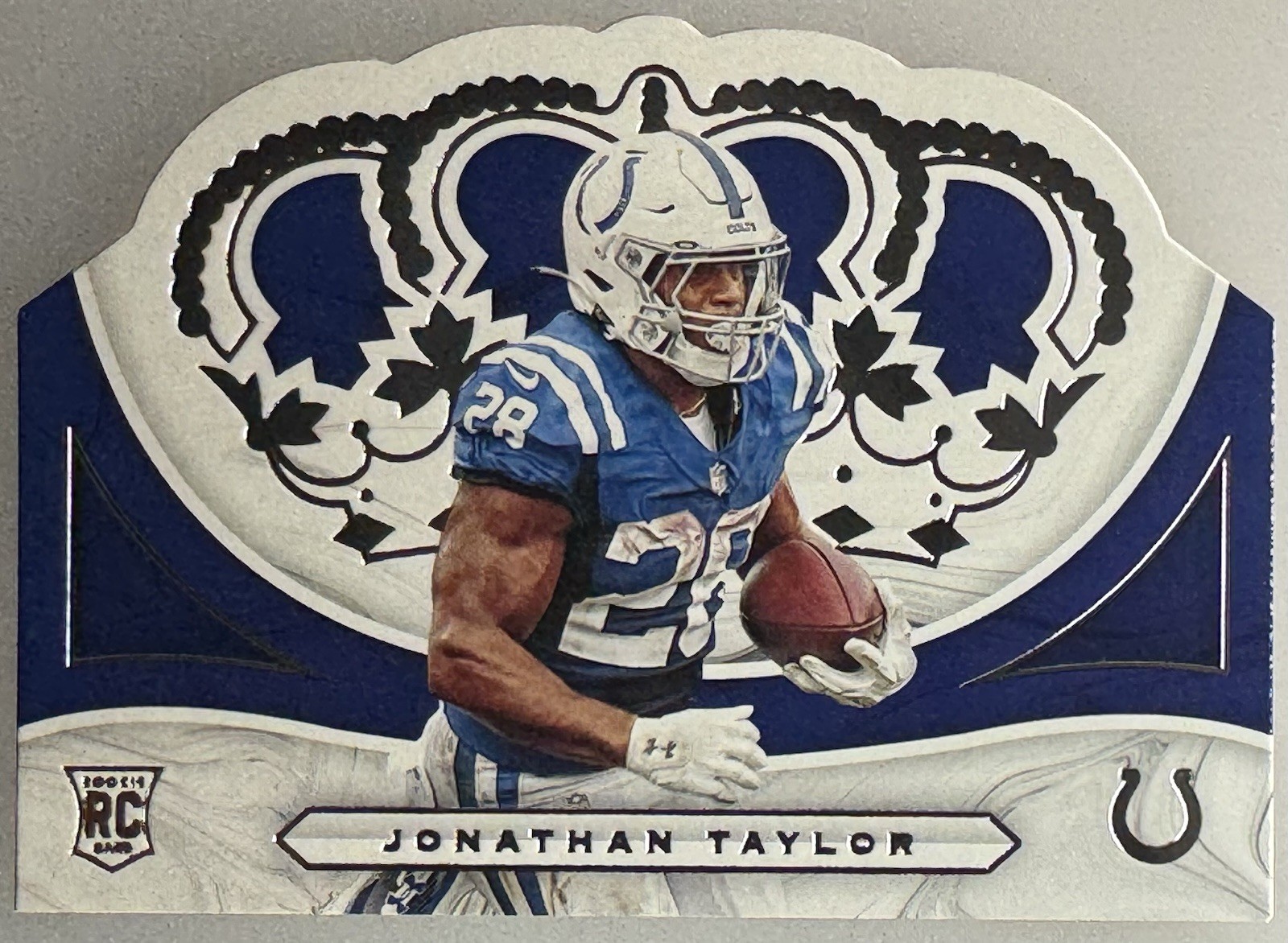 2020 Panini Chronicles - Crown Royale Jonathan Taylor #CR-7 (RC)