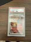 PSA 9 Pokemon - Team Rocket's Meowth 203/182 Sv10: Destined Rivals Holo