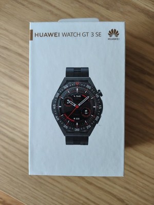 Huawei Watch GT 3 SE Smartwatch, Graphite Black