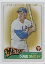 2005 Topps Pristine Legends Gold Die-Cut Refractor 17/65 Duke Snider #39 HOF k4s