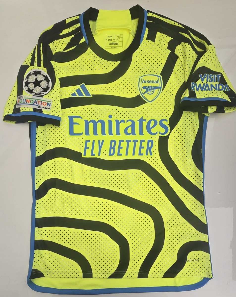 2023/24 ADIDAS ARSENAL #8 ODEGAARD CHAMPIONS LEAUGE AWAY SOCCER