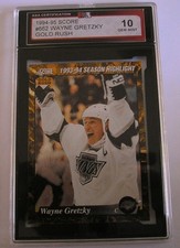 1994-95 SCORE GOLD RUSH - WAYNE GRETZKY 662 - KSA GEM MINT 10