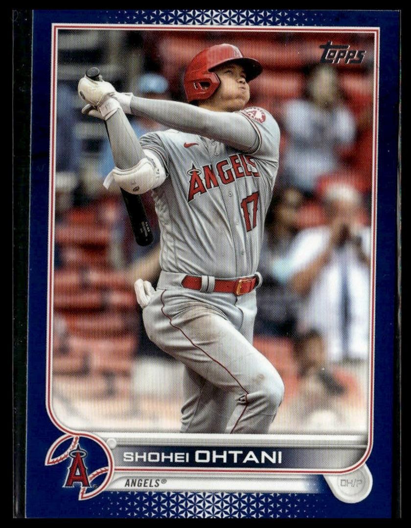 Shohei Ohtani 2022 Topps Royal Blue Series 1 #1