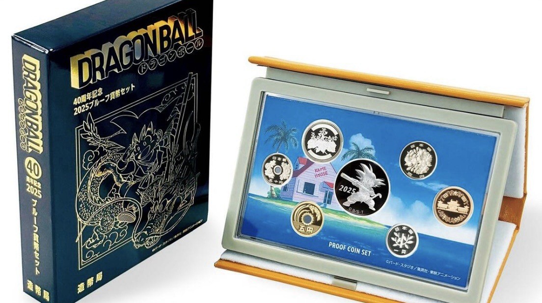 DragonBall 40th 2025 Proof Coin Set【new】 Dragon Ball 40th Anniversary 2025 Proof Coin Set Japan Limited