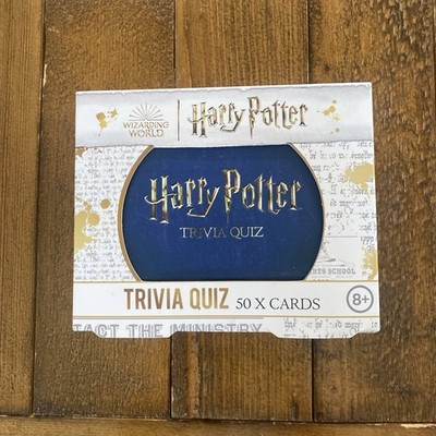   PALADONE HARRY POTTER, Trivia Quiz Card Game, 50 Cards/200 ? s, 8+Years