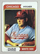 1974 Topps #120 Wilbur Wood Chicago White Sox