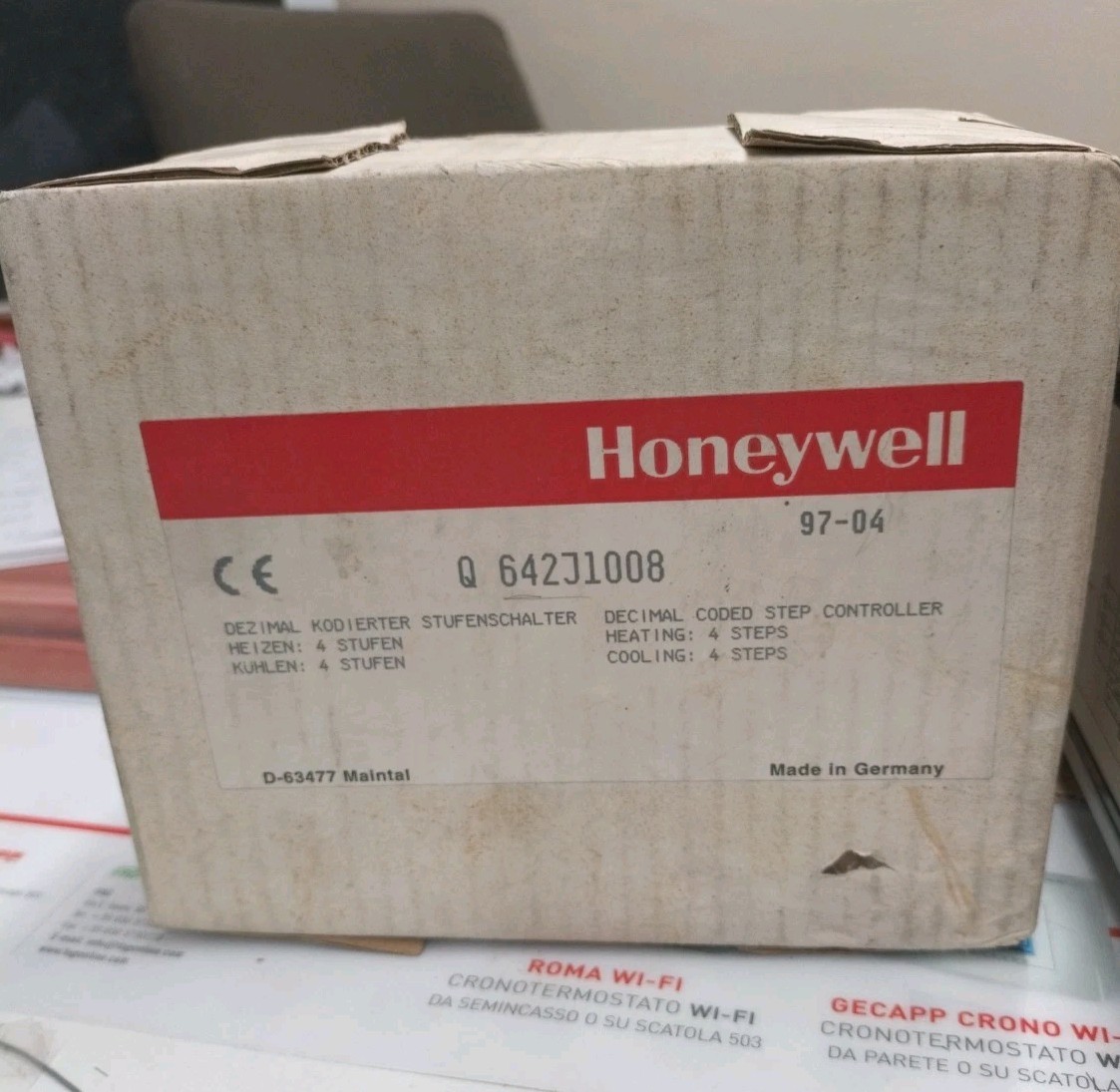 Controllore a Gradini Honejwell