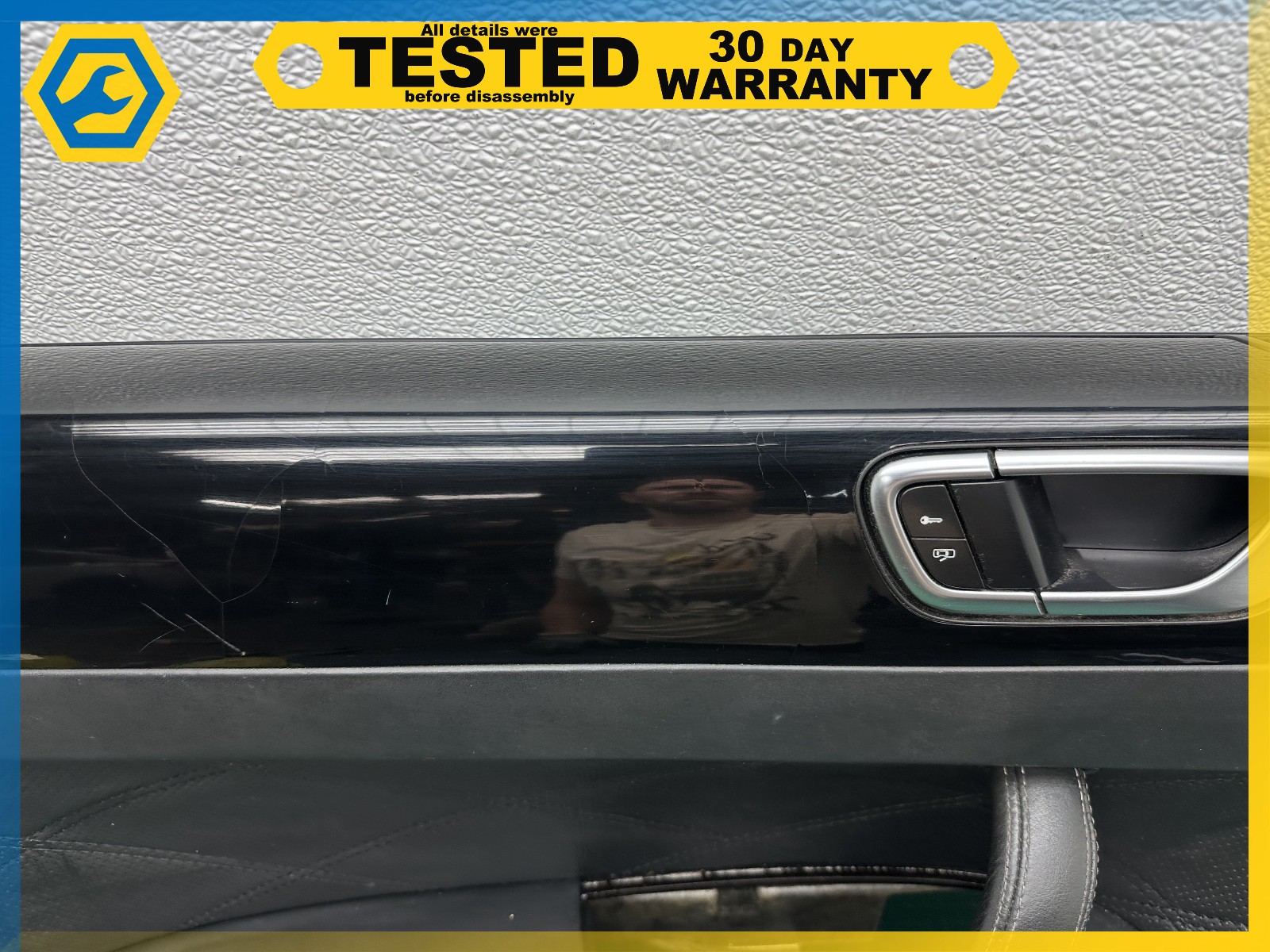 06-12 BENTLEY Flying Spur FRONT LEFT INTERIOR DOOR PANEL TRIM OEM