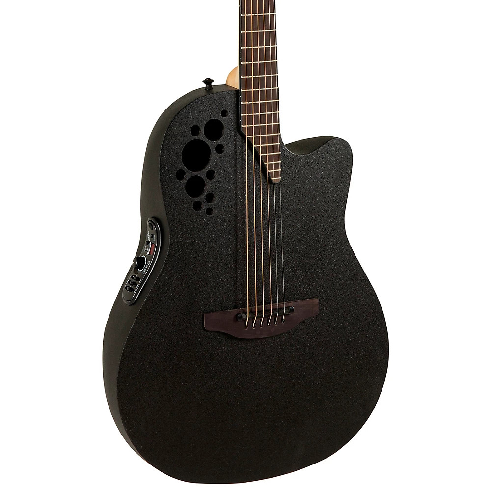 Ovation 1778TX-5-G Pro Series Elite TX Deep Contour AE Guitar Textured Black 151590₽
