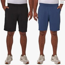32 Degrees Mens 2 Pack Performance Shorts  L33