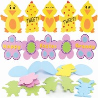 Ostern Ziehharmonika Karten 10Er Pack Bastelset FüR Kinder Baker Ross FC132