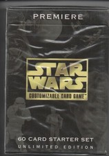 New and Sealed x 1 Star Wars CCG Premiere Unlimited 60 Card Starter Set Star War