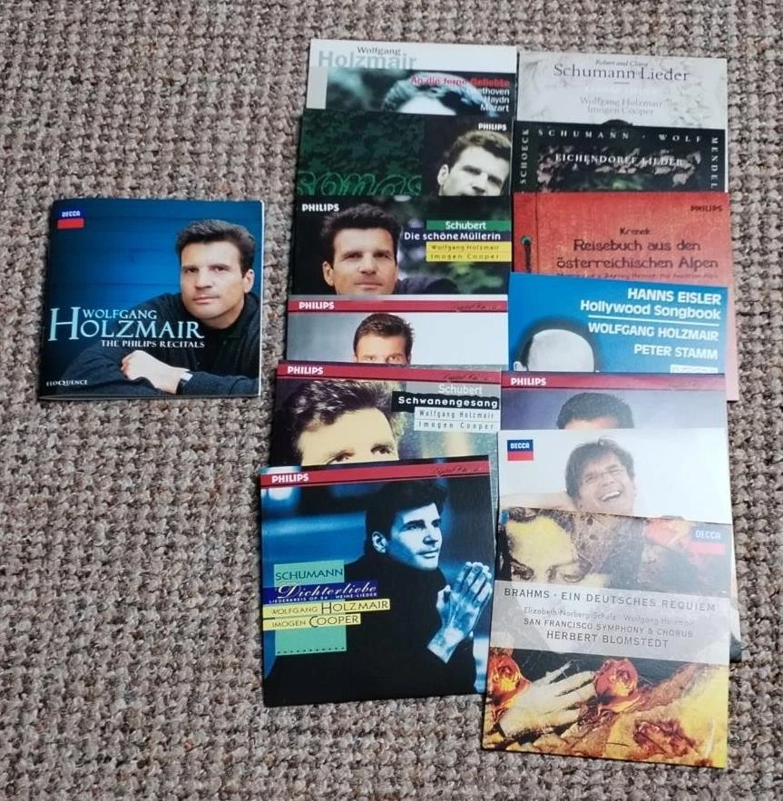WOLFGANG HOLZMAIR The Philips Recitals DECCA eloquence 13CD set NM - Image 4 of 4