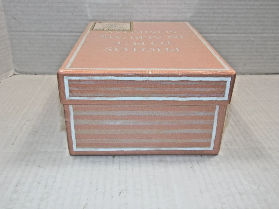 Caja de almacenamiento de fotos Punch Studio Molly & Rex fotos para poner en álbumes algún día Foto 4 de 4