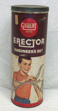 Gilbert Erector Junior Engineer's Set No. 10032 Looks Complete with Instructions