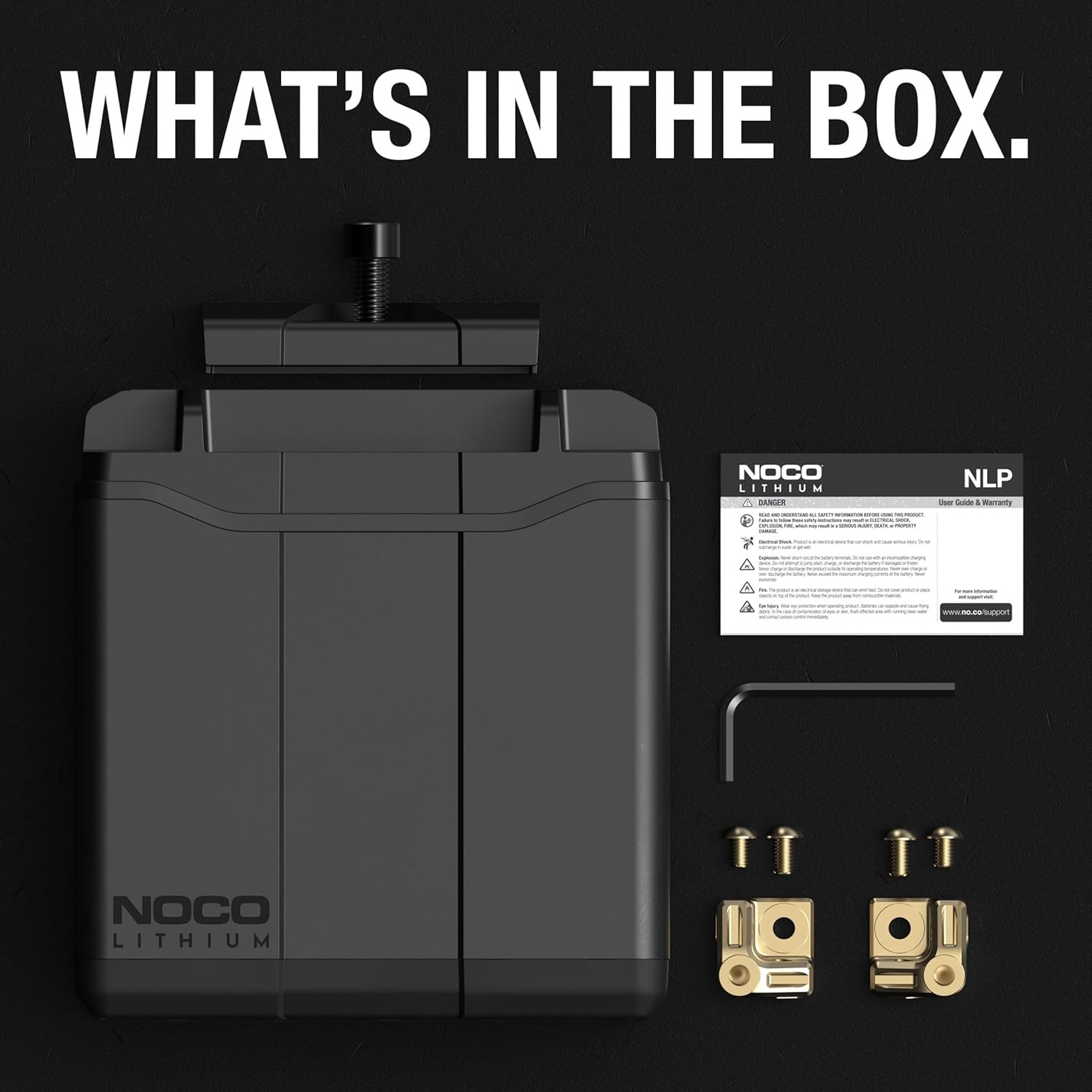 NOCO Lithium NLP30 Group 30 700A 12V 8Ah Lithium Powersport Battery