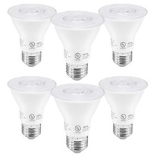 PAR20 LED Bulbs UL Listed, Dimmable Light Bulb, 7 Watt 60W Equivalent Spotli...