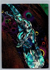 1992 Comic Images Marvel - The Silver Surfer #16 “HOME” Foil Card - Near Mint