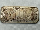 Rare! Mexico Casa De Moneda Five Pesos Note 1 Oz .999 Silver Bar Toned
