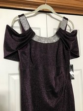 Women  s Formal Gown - Stunning in purple shimmer