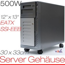 Server Case ATX EATX SSI-EEB Full 500W for Mainboard 12x13" 30x33cm