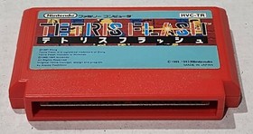 Tetris Flash - 1993 Famicom Complete in Box CIB NES Nintendo Puzzle Game NSTC-J