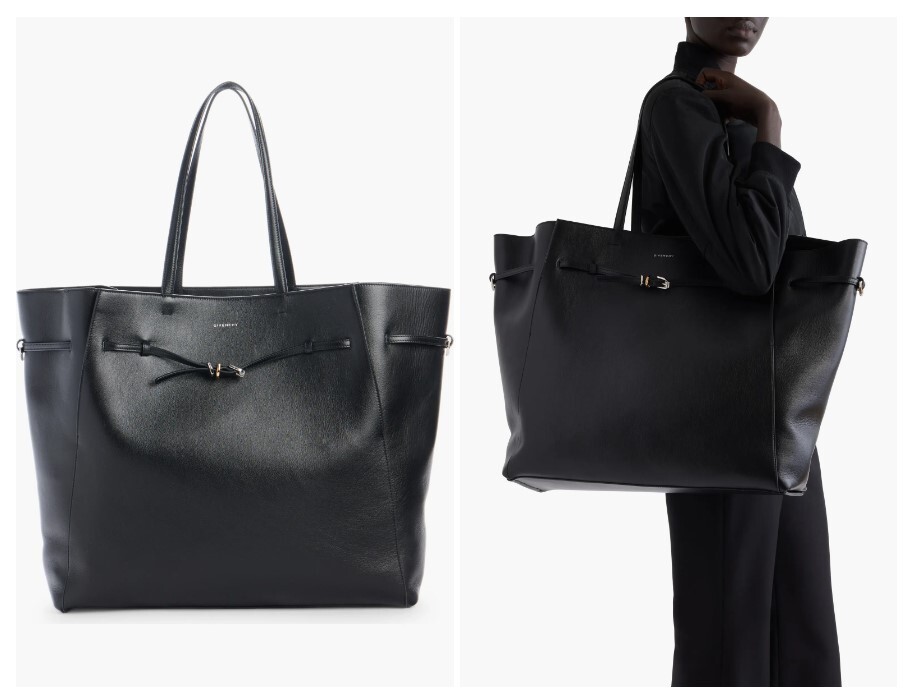 【最終sale】Givenchy トートバッグ　黒 Givenchy Voyou Medium Tote (GIVENCHY/トートバッグ
