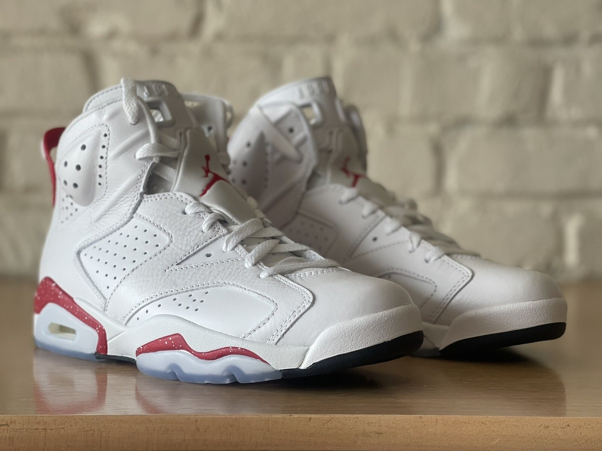 Nike Air Jordan 6 VI Retro Red Oreo White University Red CT8529