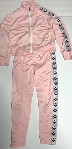 Converse Girls Pink Star Chevron Zip Up 