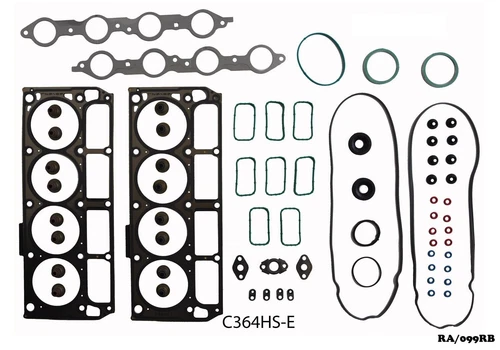 Jeu de Joints Culasse pour Chevrolet Pontiac Caprice 6.0 L. OHV 08-17 Ra / 099RB - Photo 1/5