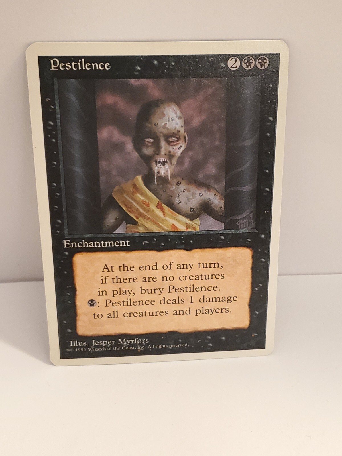 Pestilence, 4th Edition, Magic the Gathering MTG - NM