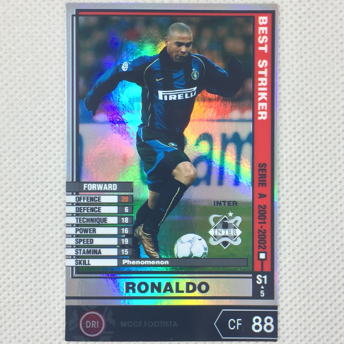 Cheap!! PSA 8 WCCF footista HOLE Ronaldo