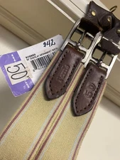 NWT 50” Perri’s Padded Split End Overlay Girth Newmarket Hunter Jumper Schooling