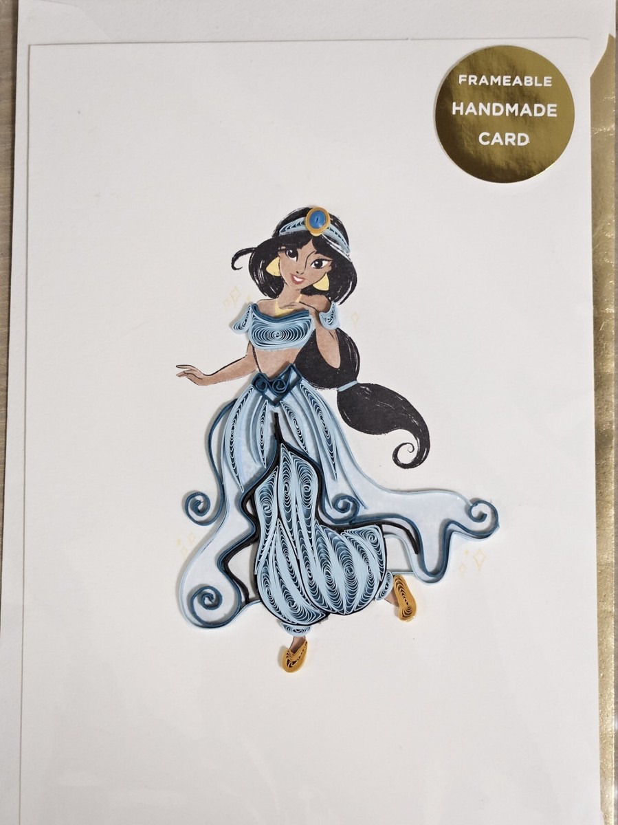 HALLMARK SIGNATURE Disney Princess Jasmine Magical Day Quilled