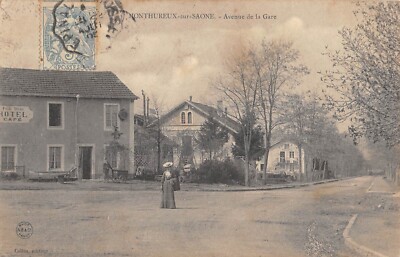 Carte Postale Ancienne Monthureux-sur-Saône Rue Des Halles - Début 1900 - Scène De Vie